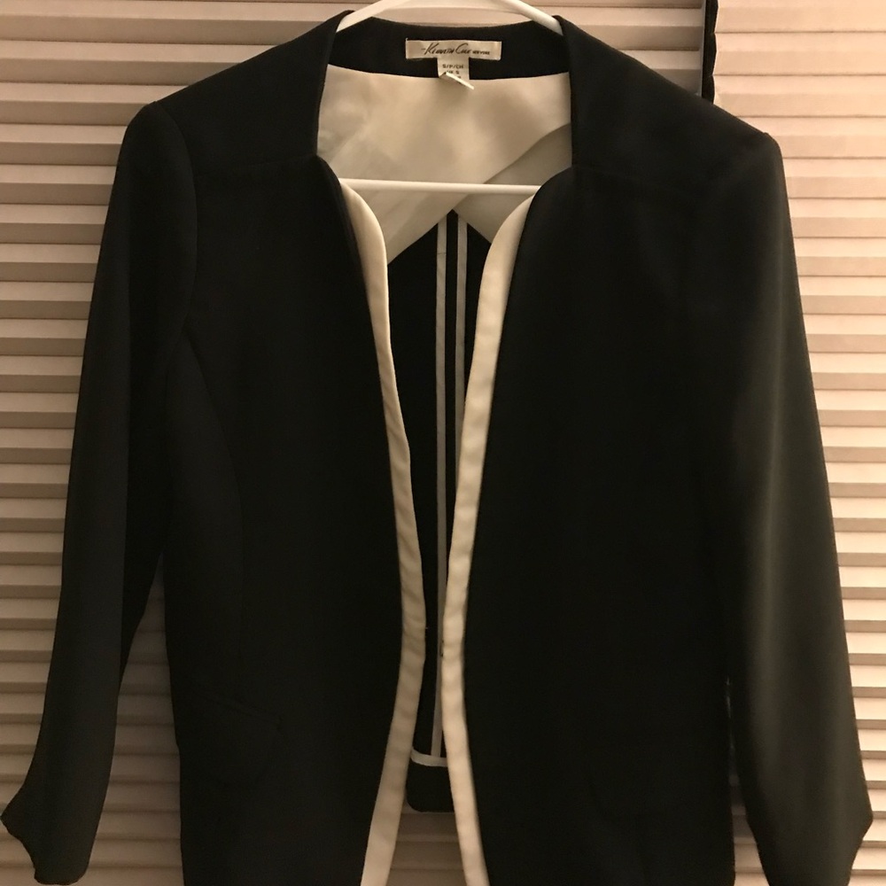 Women's Black and White Jacket